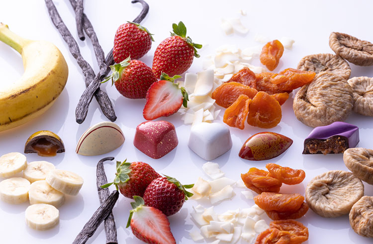 大人のジューシーバイツ・バレンタイン ビターだけれど甘酸っぱい、6種のフルーツチョコレート