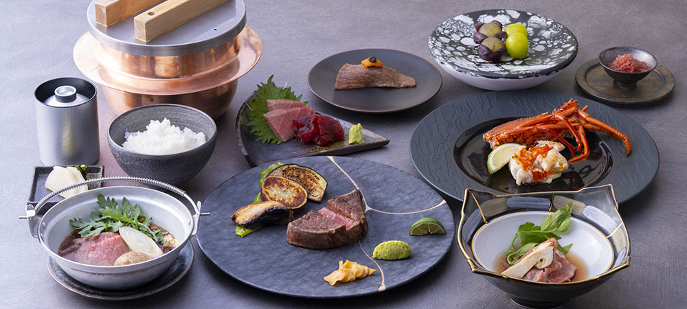 【蔵 - 鉄板焼】ディナー 旬のシーフードから贅を極めた和牛の食べ比べまで豪快に楽しむ鉄板焼ディナー 