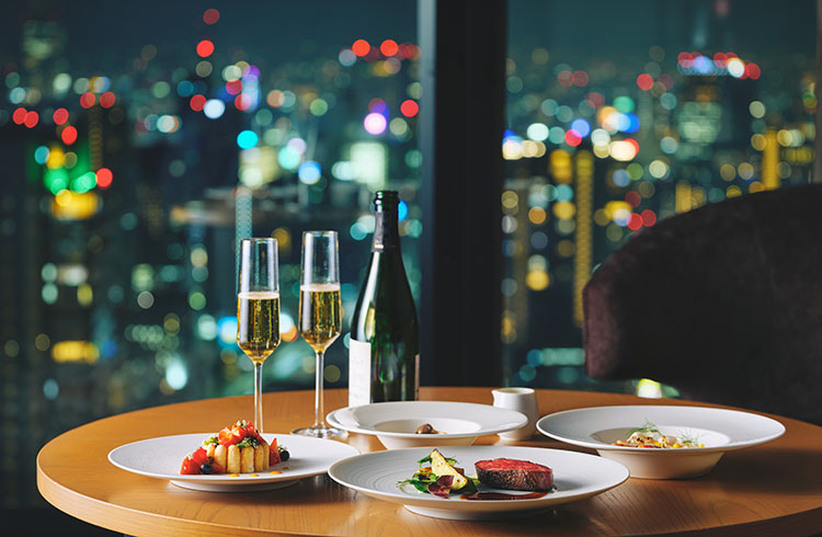 【クリスマス限定　ルームサービス】プレミアムディナーセット　フルボトルシャンパン付き（12/20～25）