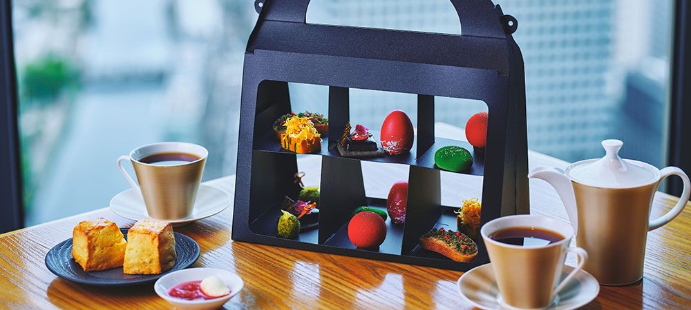 コンラッドアフタヌーンティー テイクアウトボックス