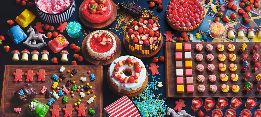 「Toys & Treats」ストロベリースイーツビュッフェ