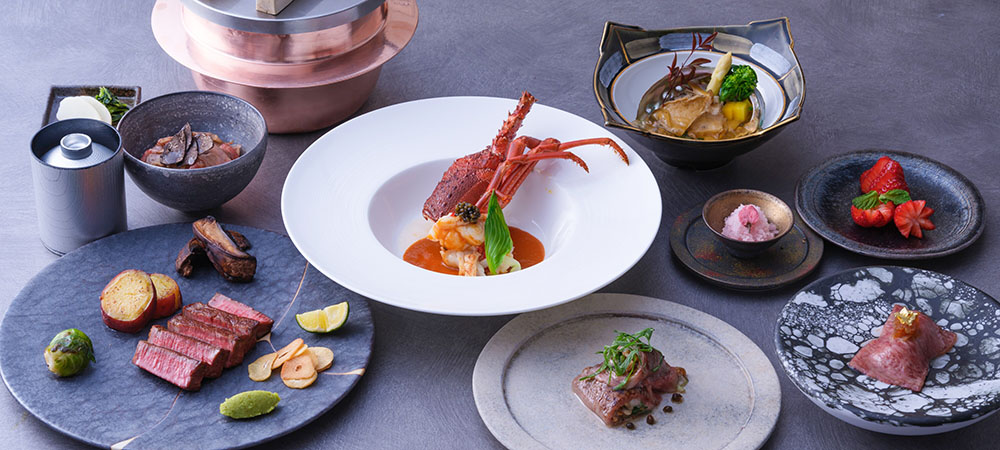 【蔵 - 鉄板焼】ディナー 旬のシーフードから贅を極めた和牛の食べ比べまで豪快に楽しむ鉄板焼ディナー 
